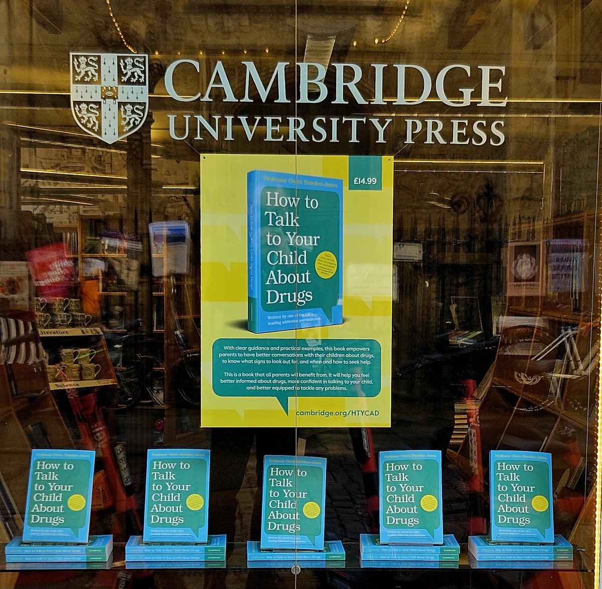 BJPsych Journals (@thebjpsych) on Twitter photo This #MentalHealthAwarenessWeek on 15 May join the Cambridge University Press Bookshop for an evening with <a href="/OwenBowdenJones/">Owen Bowden-Jones</a> to launch How to Talk to Your Child About Drugs.
Free to attend, register here: lnkd.in/ePasaN_n
Order the book: lnkd.in/eEZz4Nep
RCPsych This #MentalHealthAwarenessWeek on 15 May join the Cambridge University Press Bookshop for an evening with <a href="/OwenBowdenJones/">Owen Bowden-Jones</a> to launch How to Talk to Your Child About Drugs.
Free to attend, register here: lnkd.in/ePasaN_n
Order the book: lnkd.in/eEZz4Nep
RCPsych