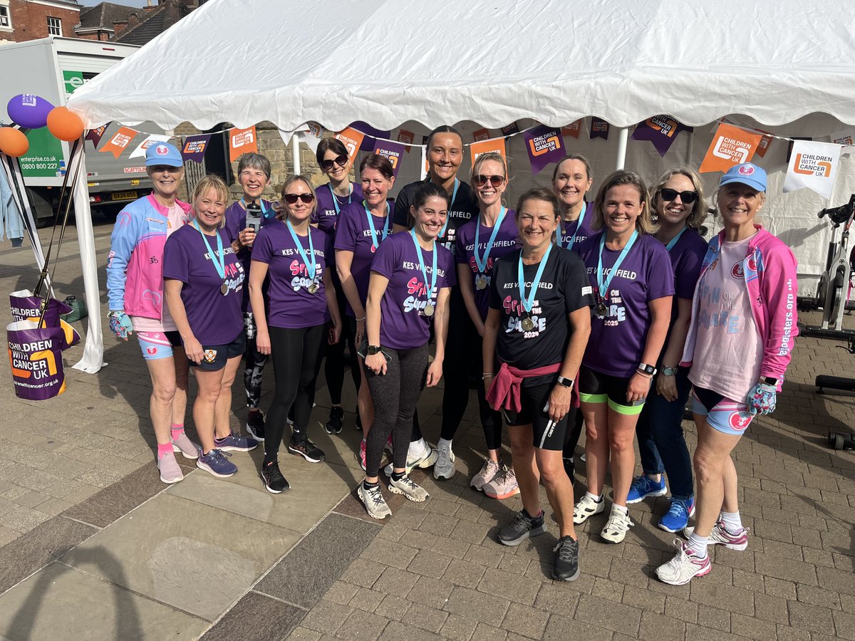 A big well done and thank you to the 12 staff members who took part in 'Spin on the Square' to raise money for Children with Cancer. We have raised over £800 so far, you can still make a donation using your ParentPay account! 

Read about the event here: keslichfield.org.uk/home/about-us/…