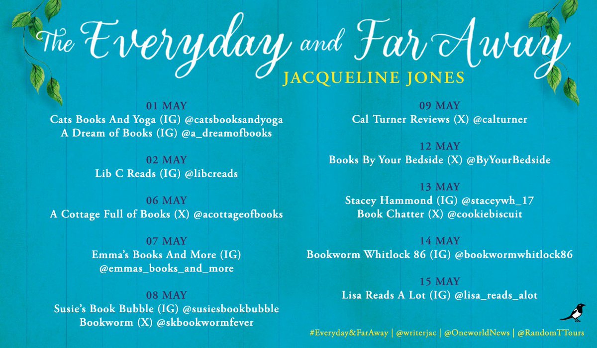 Laughter and Thunderstorms (skbookwormfever) (@skbookwormfever) on Twitter photo My review for #TheEverydayAndFaraway by <a href="/writerjac/">Jacqueline Sutherland</a>
Many thanks to <a href="/OneworldNews/">Oneworld Publications</a> and <a href="/RandomTTours/">Random Things Tours 🇺🇦</a>
Full review is live on my blog page:
Bookworm: The Everyday And Faraway - Blog Tour laugherandthunderstorms.blogspot.com/2025/05/the-ev…
#bookblogger #bookreview My review for #TheEverydayAndFaraway by <a href="/writerjac/">Jacqueline Sutherland</a>
Many thanks to <a href="/OneworldNews/">Oneworld Publications</a> and <a href="/RandomTTours/">Random Things Tours 🇺🇦</a>
Full review is live on my blog page:
Bookworm: The Everyday And Faraway - Blog Tour laugherandthunderstorms.blogspot.com/2025/05/the-ev…
#bookblogger #bookreview