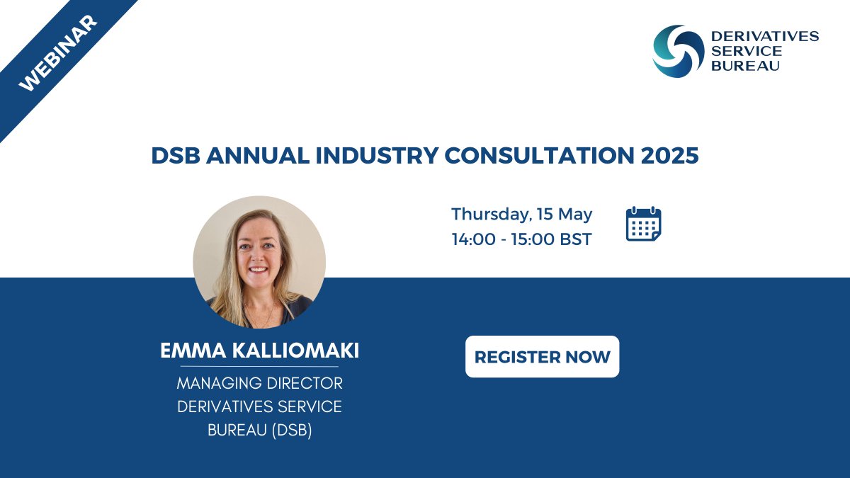 💻 Join our MD Emma Kalliomaki &amp; team for the DSB webinar on the 2025 annual industry consultation.

📝 Topics: cost apportionment, user types, data access, AUP breaches

📅 15 May | 🕑 14:00 BST

🔗 Register: events.teams.microsoft.com/event/1d74a1b2…