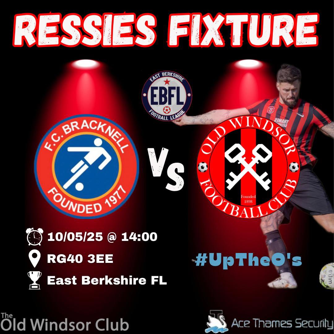 Old Windsor FC (@oldwindsorfc) on Twitter photo Last couple of games of the season for the reserves. This week itโs an away trip to <a href="/FCB_Saturday/">FC Bracknell Mens Saturday EBFL</a>
#UpTheOss ๐ดโซ๏ธ Last couple of games of the season for the reserves. This week itโs an away trip to <a href="/FCB_Saturday/">FC Bracknell Mens Saturday EBFL</a>
#UpTheOss ๐ดโซ๏ธ