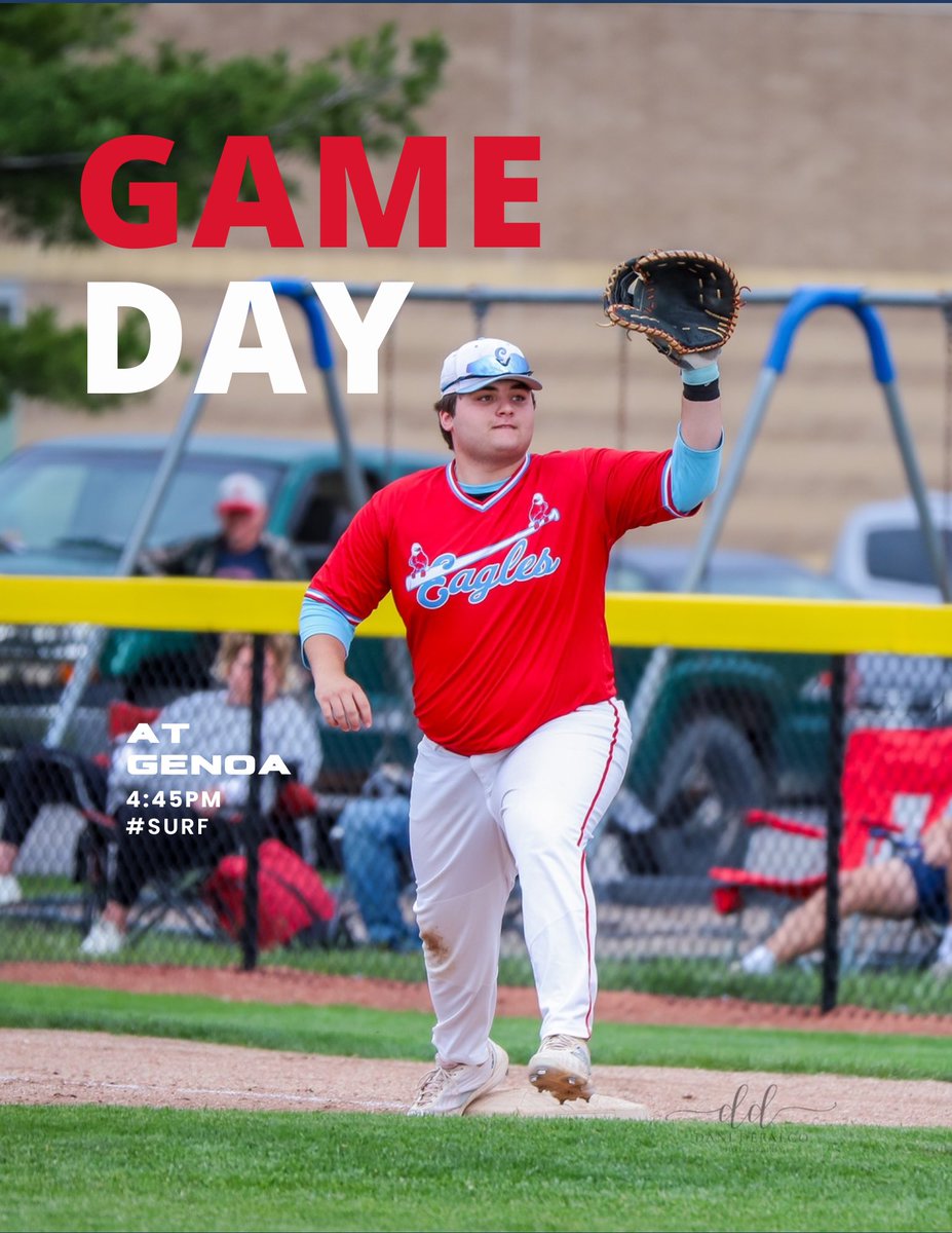 🚨⚾️GAMEDAY⚾️🚨

⚾️ Eastwood Varsity 
🆚 Genoa
📍Genoa HS
⏰ 4:45pm

⚾️ Eastwood JV
🆚 Genoa 
📍Eastwood HS 
⏰ 4:45pm

#GoEagles🦅⚾️
#TeamTogether