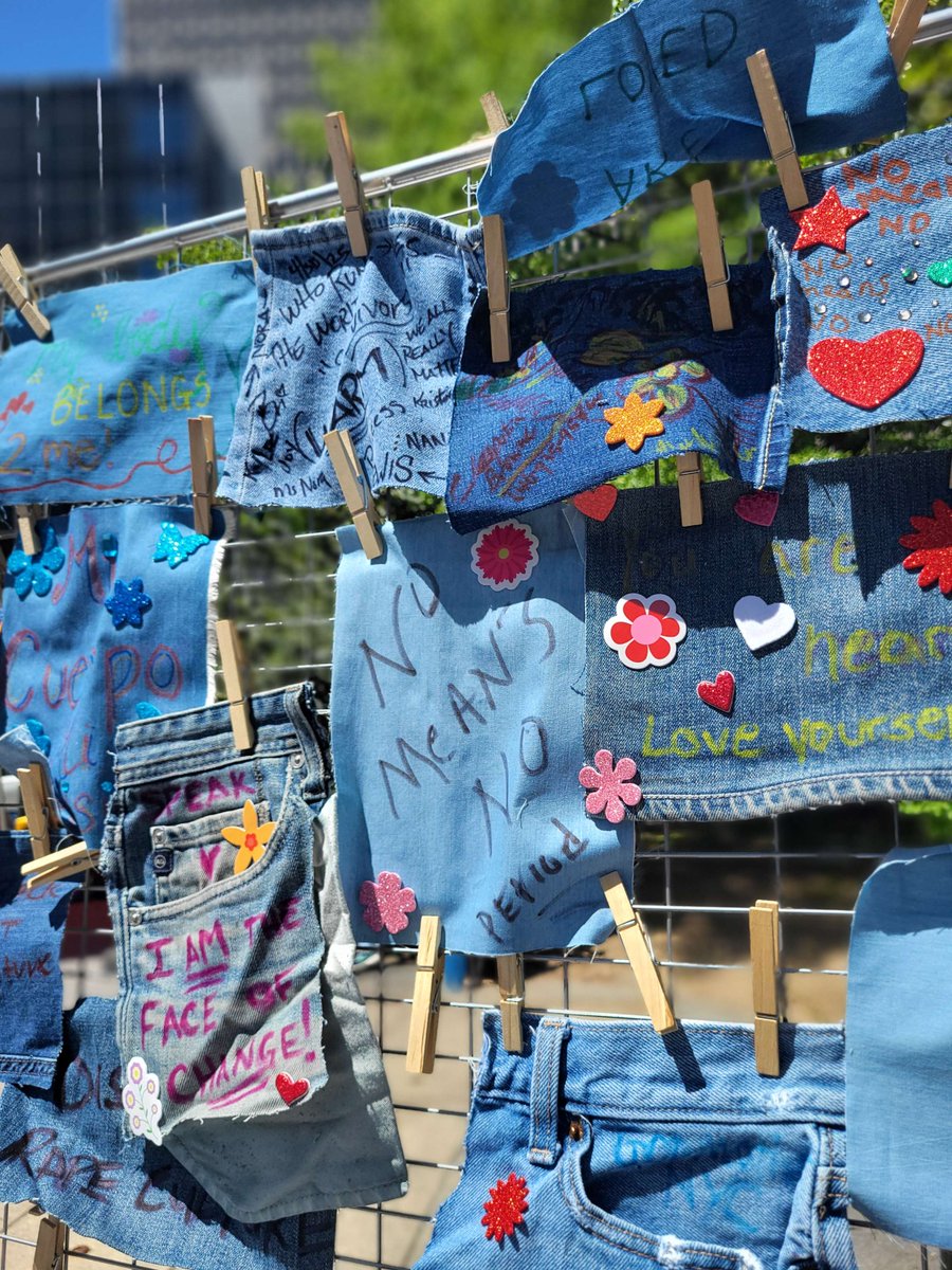 📢 Thanks to all who joined the #DenimDay2025 👖 marches so all NYer’s can live safely &amp; freely. 
There is never an excuse for sexual violence or harassment.

#commUNITYsafety #NYC #NeverAnExcuse #GenderEquity #DenimDay