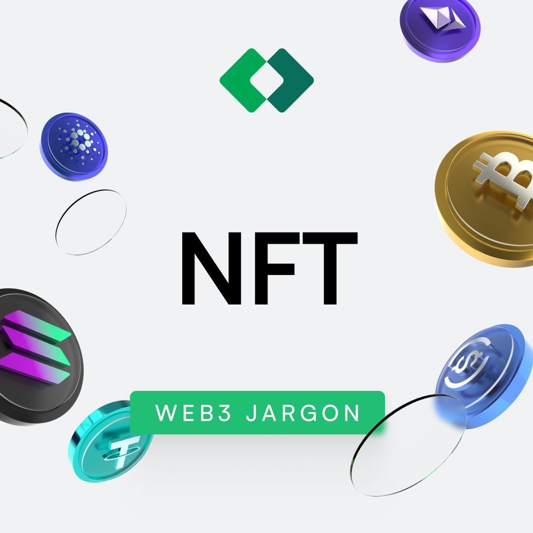 What is a NFT? 🖼️ 

An NFT (Non-Fungible Token) is a unique digital asset stored on a blockchain, proving ownership &amp; authenticity. Unlike crypto (e.g., Bitcoin), NFTs aren’t interchangeable because each is one of a kind. 

Imagine owning the original digital art, music, or even