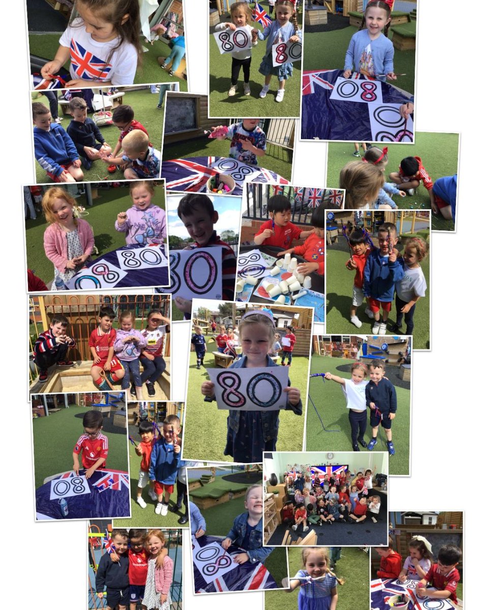 Our Reception children celebrated VE Day, learning about its significance, making ribbon sticks and flags, and playing traditional British games like tick-tack-toe. They looked fantastic in red, white, and blue, celebrating peace, pride, and history together. 

#VEDay