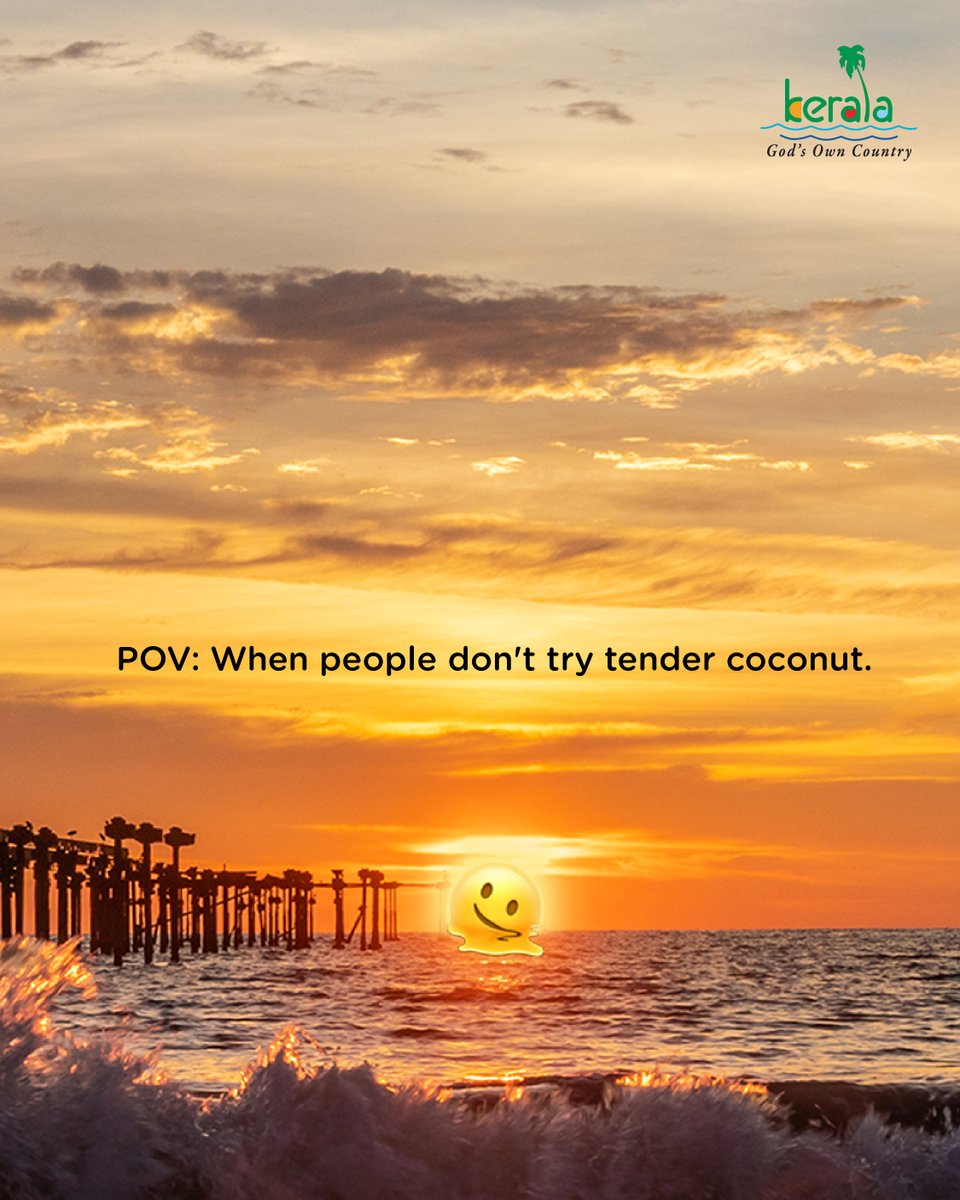 KeralaTourism's tweet image. Come for the sights, stay for the feels.

#ItsKeralaSeason #ExploreKerala #TravelVibes #KeralaTourism