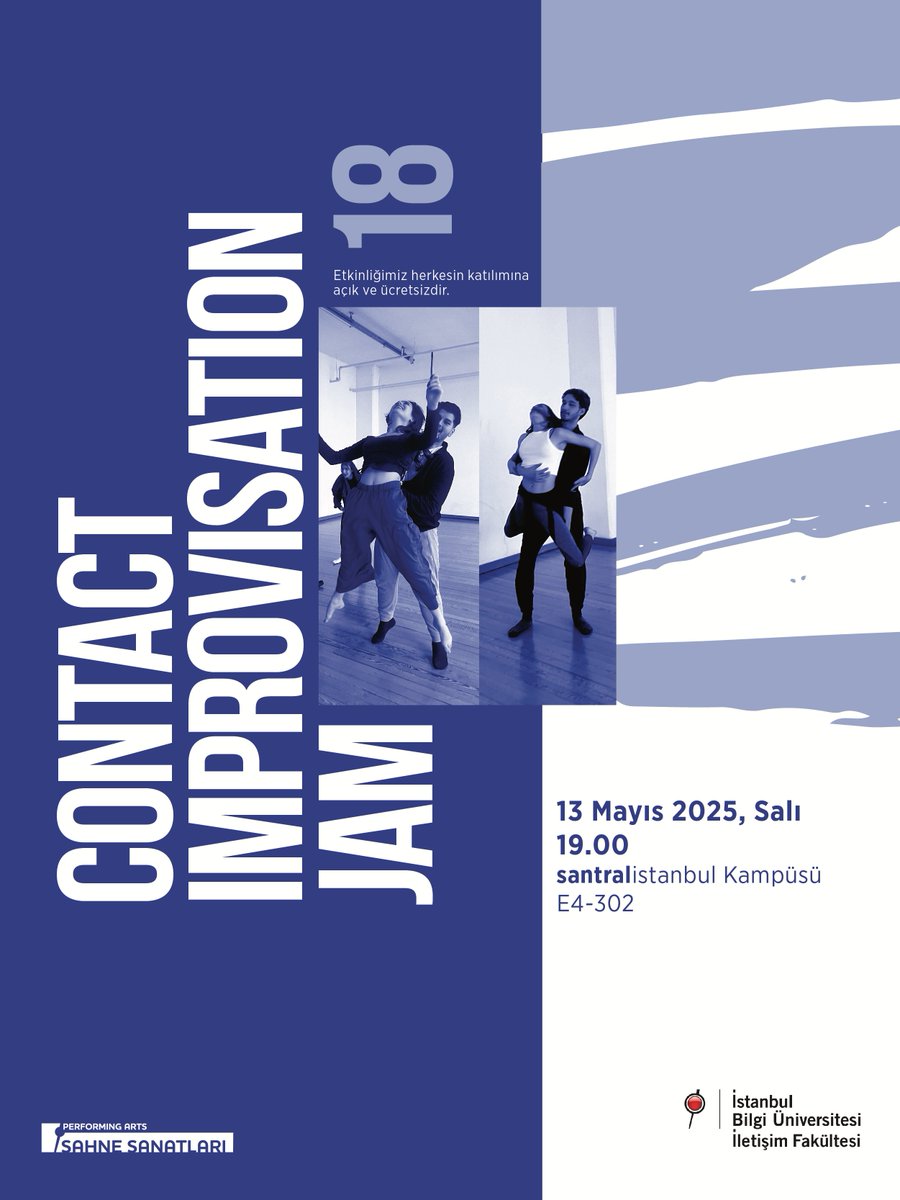 Contact Improvisation Jam - 13 Mayıs 2025, 19.00