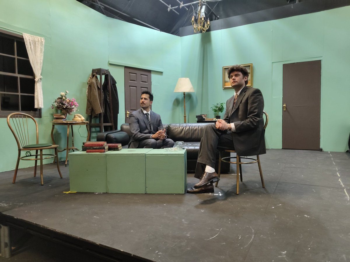 And we are in colour for the first look at the set for Network Theatre's upcoming production of The Pride running from the 14th to 17th May. networktheatre.org/tickets #thepride #networktheatre #waterloo