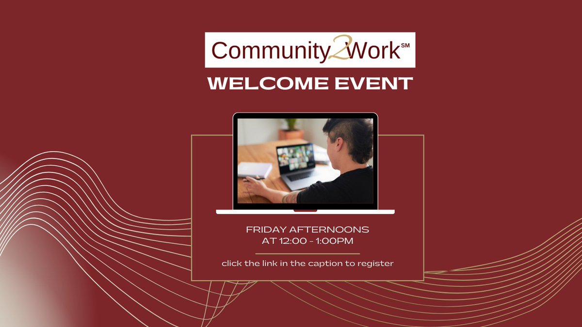 davisconsulting's tweet image. ⏰ Reminder: Our FREE virtual Community2Work® Welcome Session starts at 12 PM, today, May 9, 2025.

Get expert tips, network &amp;amp; kick‑start your job search—all on your lunch break.

Save your seat → tinyurl.com/mr27pymc

#Community2Work #CareerSupport #DCSEvents @msdavisofpgh