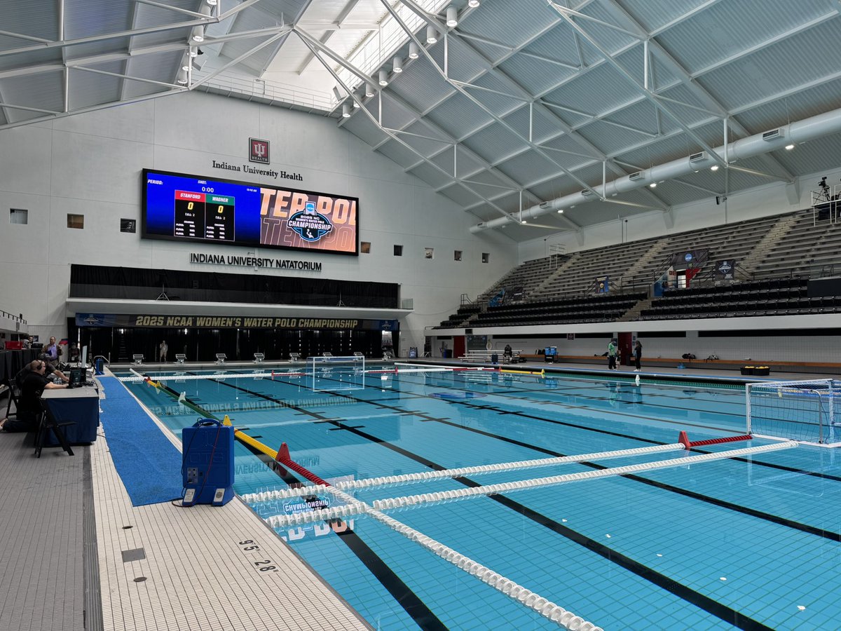 The 2025 <a href="/NCAA/">NCAA</a> Women’s Water Polo Championship continues today in Indy! Watch LIVE at ncaa.com/live starting at 12pm et/9am pt.

Four big games on the schedule!