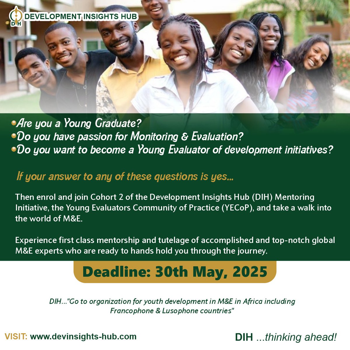 Calling all aspiring Young Evaluators to apply