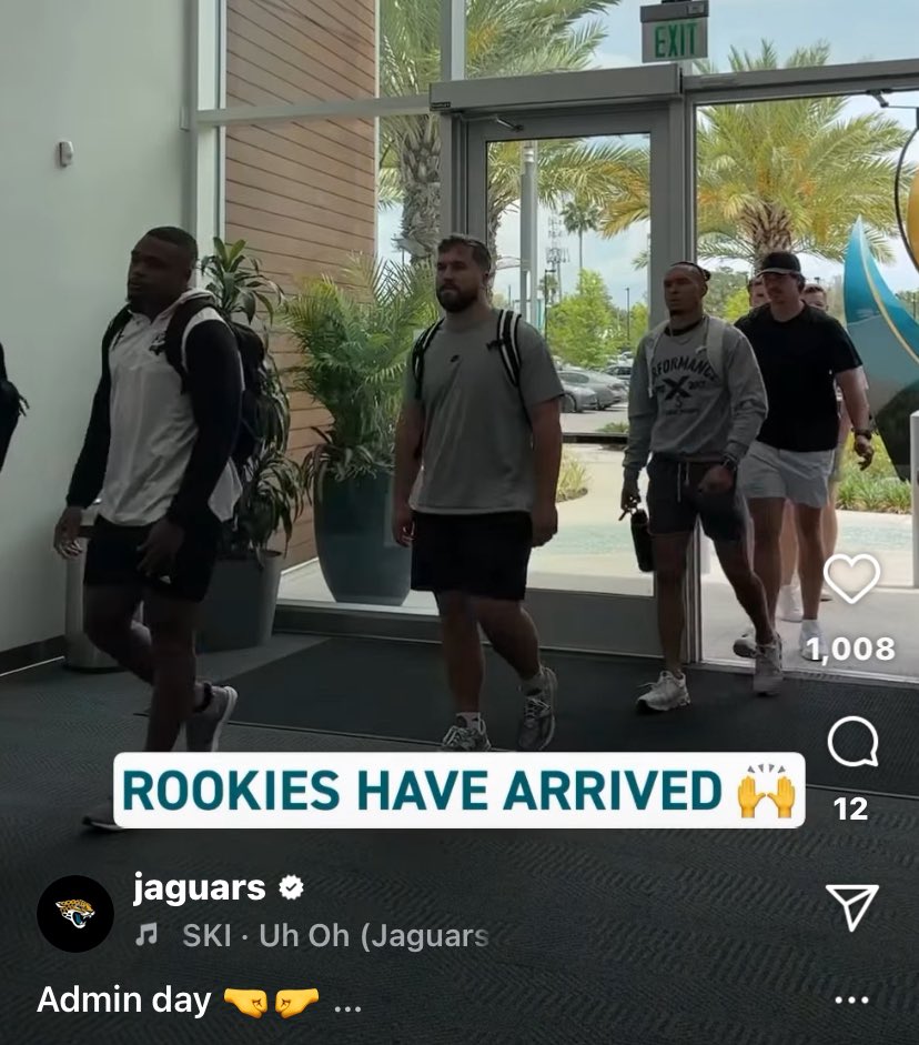 IGOTTIMETODAY (@reallytheitgirl) on Twitter photo Cam🦈 and BJ 🌪️ arriving on site for <a href="/Jaguars/">Jacksonville Jaguars</a> Rookie Camp !!!
We LOVE to see it!!💛💪🏾🦬 Cam🦈 and BJ 🌪️ arriving on site for <a href="/Jaguars/">Jacksonville Jaguars</a> Rookie Camp !!!
We LOVE to see it!!💛💪🏾🦬