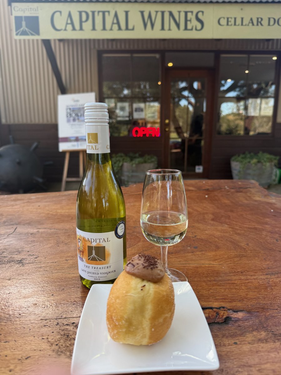 This Mother's Day buy a Bombolini Doughtnut from @Kynefin and then come next door to Capital Wines and have a glass of either of our two dessert wines on offer.

For Mother's Day we are offering 25% off all our Sparking White, Sparkling Red and Rosé Wines by the bottle.