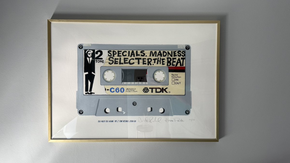 spencey777's tweet image. Finally on the wall @weare1of100 @horacepanterart @DanielRachel69 #toomuchtooyoung #13