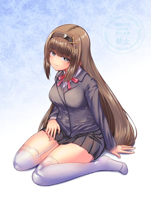 ペタン座りな瑞樹ちゃん完成!
こういう座り方いいよね😋 