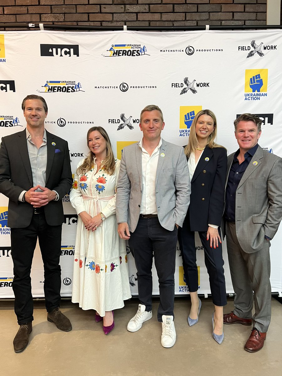 What a night <a href="/ucl/">UCL</a> Bloomsbury Theatre! ✨
C.200 supporters joined us for the screening of ‘Taras’, &amp; expert panel hosted by <a href="/DomNicholls/">Dom Nicholls</a> on mental health needs in war. Thanks to your support, we raised vital funds for Ukrainian heroes suffering from injury. <a href="/OksanaPyzikUCL/">Oksana Pyzik</a>