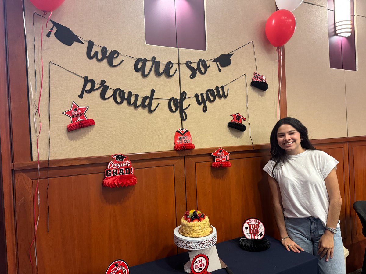 EconAlliance's tweet photo. 🎓 Big Congrats to Camila Flores! 🎉
We are so proud of our dear friend & former intern, on her graduation from the @UHouston with a degree in Computer Information Systems! 🐾💻
#UHGrad #ProudMoment #BookclubCelebration #FutureIsBright #CongratsCamila
@chadburke87 @karentexan https://t.co/hzBJidTE1t