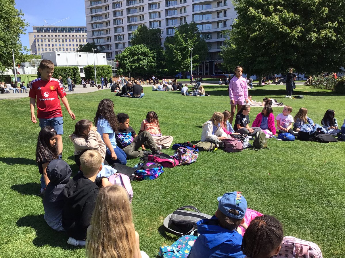 A play in the park before coming home - it’s been a great trip!