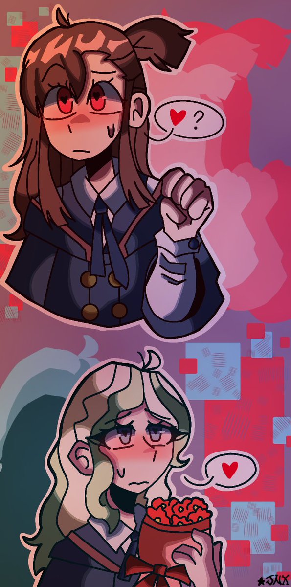 official49268's tweet photo. I LUV DEM SO MATS !!! #diakko #dianakko #dianaxakko #LWA_jp #LWA #lwa #LittleWitchAcademia #littlewitchacademia #lwaart #fanart #canonship #dianacavendish #akkokagari #atsukokagari #artwork #artist #artstyle #art #artz #digitalart #fyp #ibisPaintX #ibispaint #ship #twitter https://t.co/2XHpoeVAc3