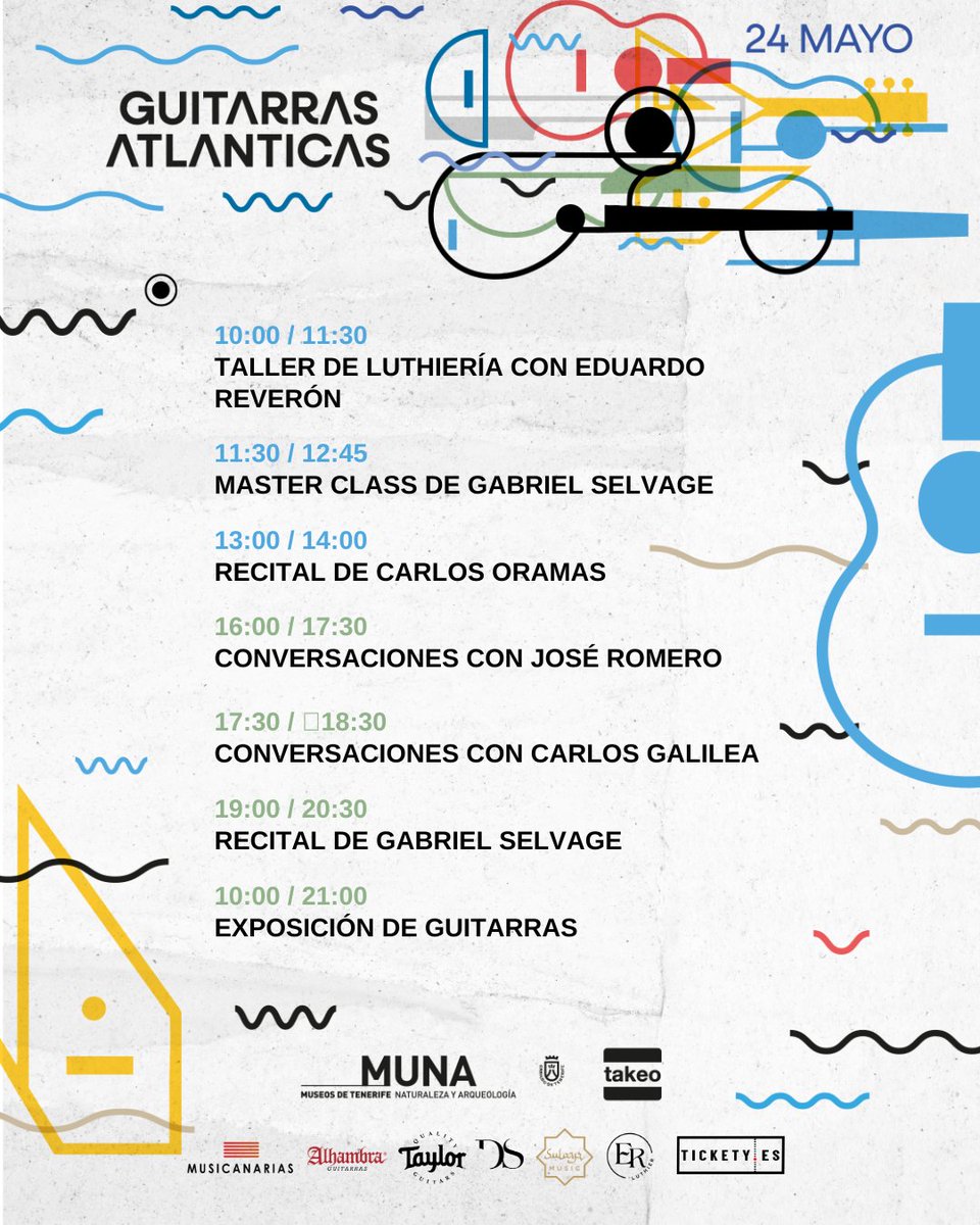 📰​📱​| #𝗕𝗟𝗢𝗚𝗧𝗜𝗖𝗞𝗘𝗧𝗬

"Guitarras Atlánticas": Un día para dejarse llevar por las cuerdas.

🔗 tickety.es/blog/guitarras…

#blog #entradas #guitarrasatlánticas #raícesatlánticas #MUNA #santacruzdetenerife #elcorazondetenerife #tenerife #visttenerife #canarias #tickety