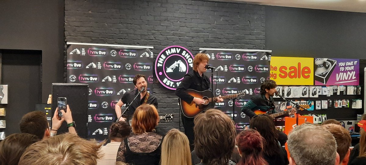 The Amazon's...Performing Live....

We welcomed The Amazon's today to perform tracks from their new album '21st Century Fiction' released today!!

#TheAmazons #21stCenturyFiction #Live  #LiveAndSigning #hmv #hmvLive #hmvForTheFans