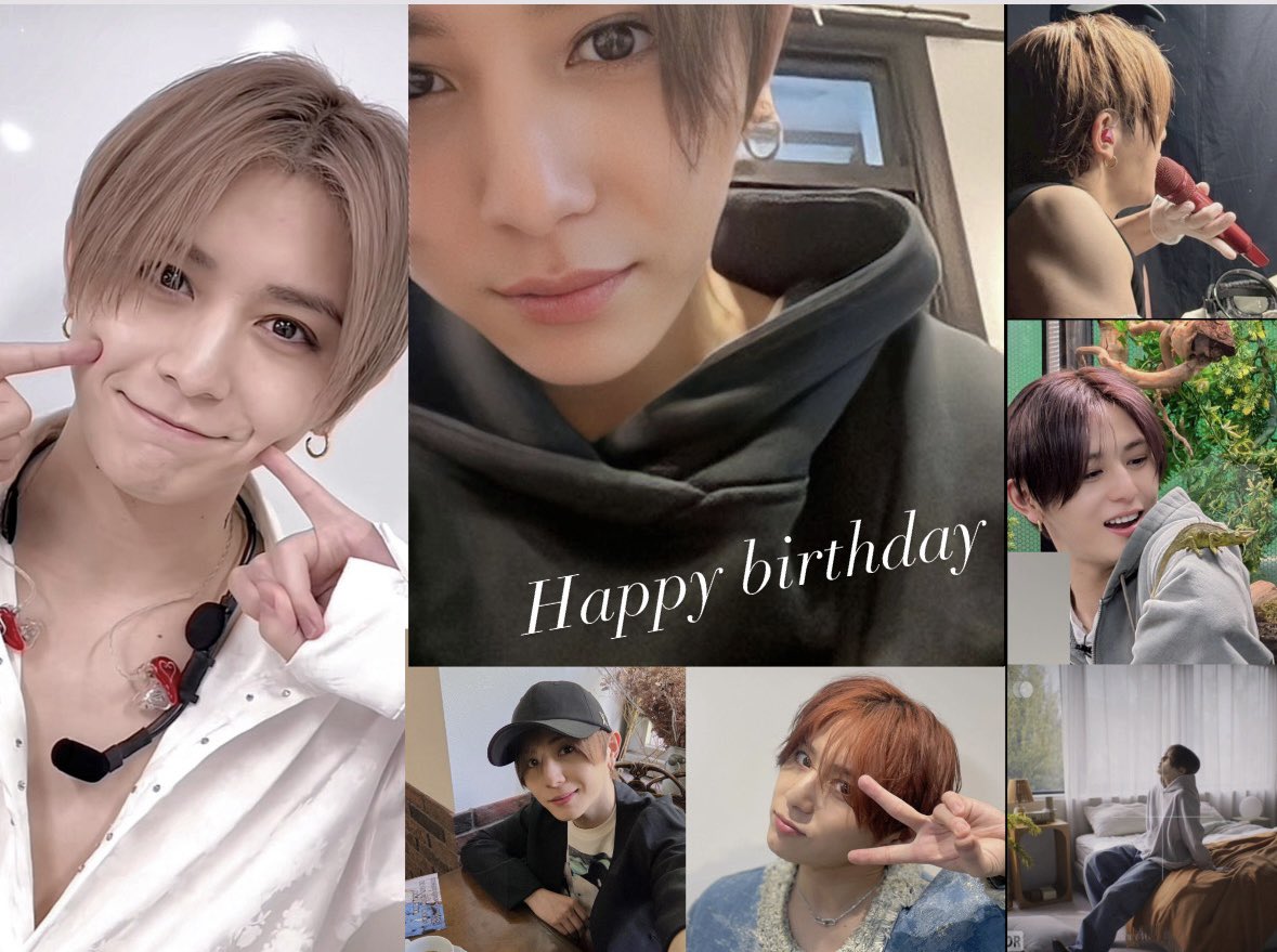 改めてやまちゃん誕生日おめでとう♥️
いろんな姿が見れて幸せです😭
やまちゃんにとって幸せが溢れる1年になりますように✨