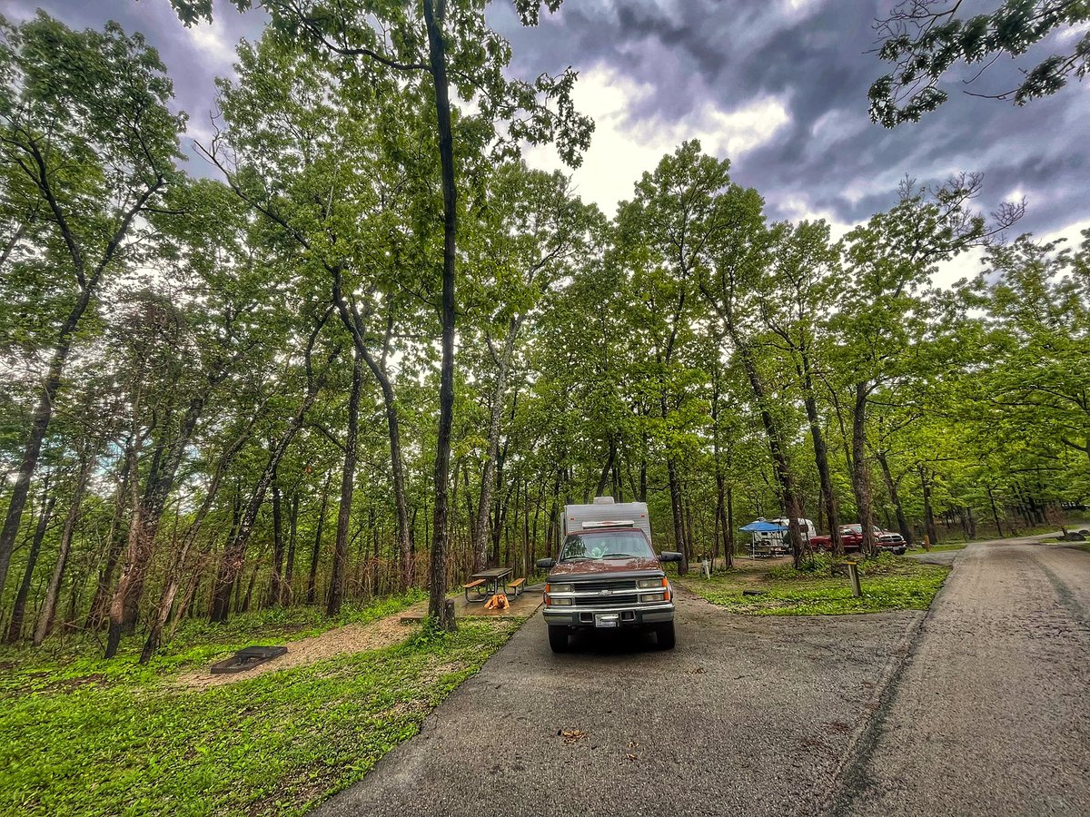 Apackof2Redux's tweet image. Good Morning

In camp in one of my favorite parks in Missouri #apackof2 #fulltimerver #ShowMeState
