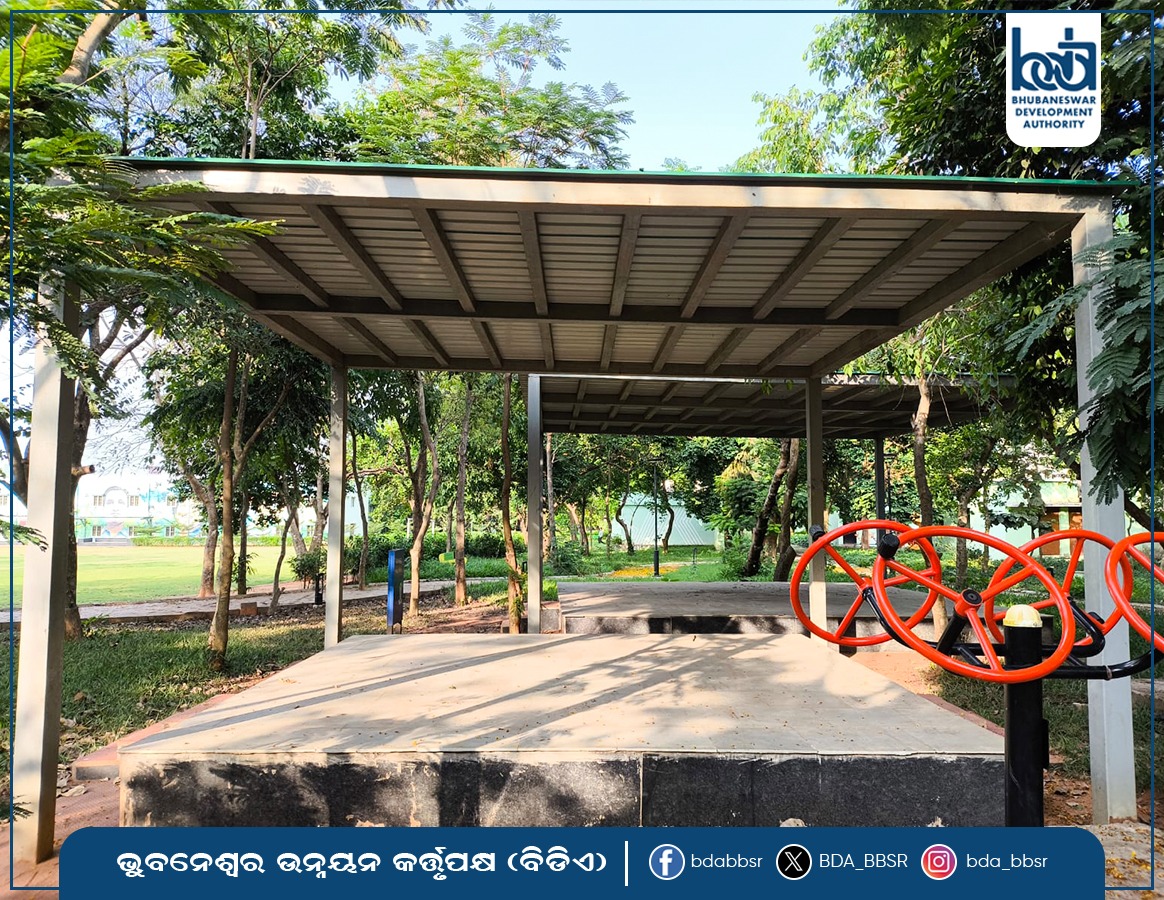 BDA_BBSR's tweet photo. BDA has developed a dedicated Yoga Point at IRC Village High School Ground, Nayapalli!π§ββοΈβοΈ This vibrant open space is perfect for yoga, pranayam, and mindful workouts. Come, embrace wellness in nature! πΏποΈ
#IRCVillage #Nayapalli
#BDA #BBSR #YogaPoint https://t.co/3AlICo9tJn