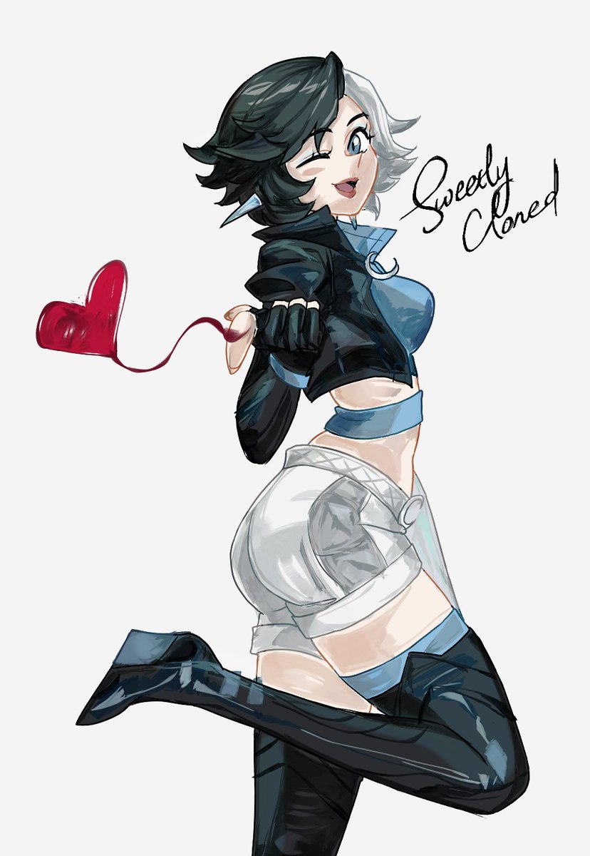 SweetlyCloned's tweet photo. Couldn't really draw the background for this one. 
#LunaSnow #MarvelRivals https://t.co/X7UV6Vl2HO