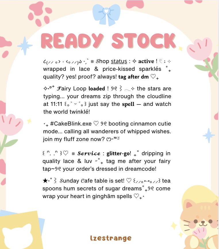 cabtto's tweet photo. HELP RT? TY! (⸝⸝⸝•⩊•⸝⸝⸝)♡

aku ada wording bio ready stock bisa untuk semua jenis akun ba/ca/dll.
only Rp 3.5OO/each. 1Ok/3 bios  ꒰ᐢ.ˬ.ᐢ꒱

please, check alt for more details.
hit me up on DM ★
t. bio rs zonauang zonaba zonajajan https://t.co/i4DIEi9V62