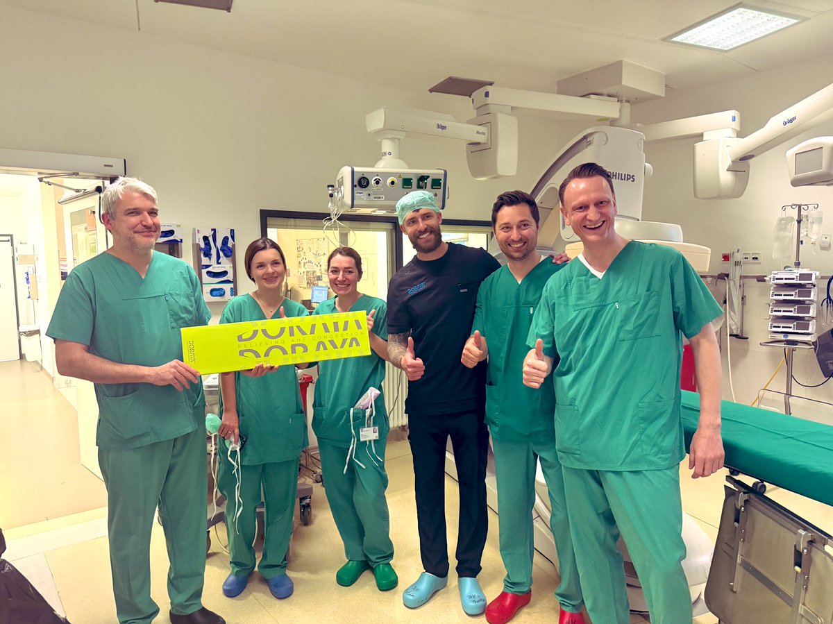 Ingo Eitel (@ingoeitel) on Twitter photo 🇩🇪 First-in-Germany application at University Heart Center Lübeck #uhzl
💡 Successful implantation of the Revamp Doraya #device – a novel, congestion-relieving technology for patients with diuretic-refractory acute #heartfailure #ahf
<a href="/t_stiermaier/">Thomas Stiermaier</a> <a href="/UKSH_KI_HL/">Universitätsklinikum Schleswig-Holstein</a> <a href="/angiopro/">Angiopro GmbH</a> 🇩🇪 First-in-Germany application at University Heart Center Lübeck #uhzl
💡 Successful implantation of the Revamp Doraya #device – a novel, congestion-relieving technology for patients with diuretic-refractory acute #heartfailure #ahf
<a href="/t_stiermaier/">Thomas Stiermaier</a> <a href="/UKSH_KI_HL/">Universitätsklinikum Schleswig-Holstein</a> <a href="/angiopro/">Angiopro GmbH</a>