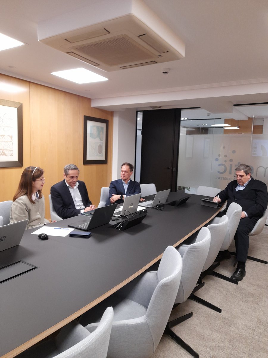 🔹 Reunión Plenaria de la Comisión de Industria 4.0 de AMETIC 🔹

La Comisión de Industria 4.0 de @AMETIC se reunió para presentar el Centro de Estrategia y Prospectiva Industrial (CEPI) y discutir la creación del grupo de trabajo de Robótica, donde contaron con ponentes clave