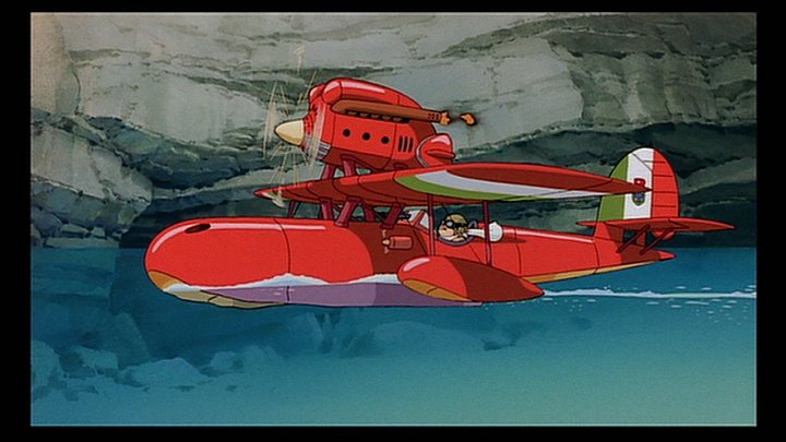 ポルコの愛用機「サボイアS.21」は、操縦が困難で倉庫に眠っていたのを