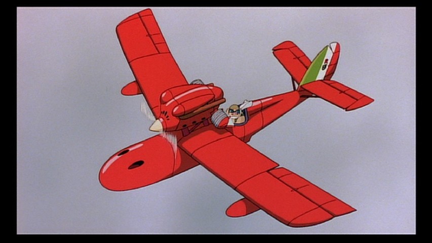 ポルコの愛用機「サボイアS.21」は、操縦が困難で倉庫に眠っていたのを