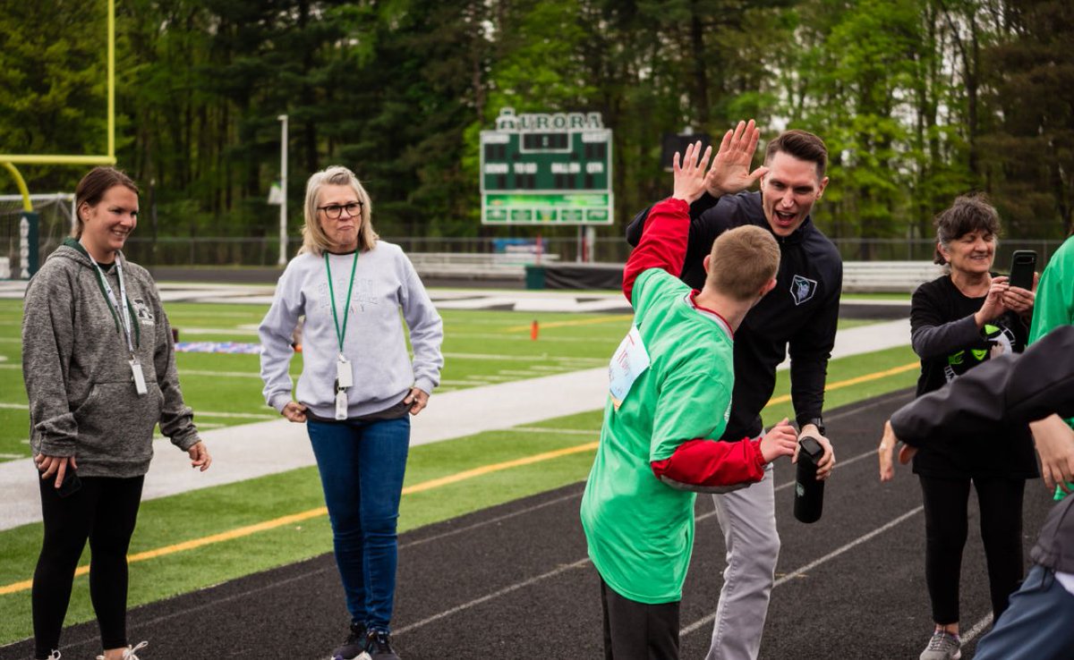 Mike Hayes (@ahs_mh) on Twitter photo Thanks to all the Aurora educators, students and families for creating magic inside The Vet for the Exceptional Greenmen Event!
I’m personally grateful for this photo of Travis and me after one of the relay races! #UnitedGreenmen
<a href="/Greenmensteward/">Michael Roberto</a> <a href="/GreenmenGO/">AHS Guidance</a> <a href="/DrPMilcetich/">Paul Milcetich</a> Thanks to all the Aurora educators, students and families for creating magic inside The Vet for the Exceptional Greenmen Event!
I’m personally grateful for this photo of Travis and me after one of the relay races! #UnitedGreenmen
<a href="/Greenmensteward/">Michael Roberto</a> <a href="/GreenmenGO/">AHS Guidance</a> <a href="/DrPMilcetich/">Paul Milcetich</a>