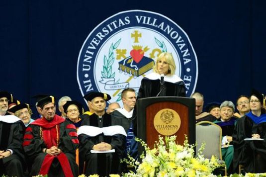 Chris D. Jackson (@chrisdjackson) on Twitter photo 🚨 WOW: Back in 2014, <a href="/DrBiden/">Dr. Jill Biden</a> gave the commencement address at Villanova. And guess who was sitting right behind her?
Robert Prevost—who is now Pope Leo.
History has a funny way of foreshadowing greatness. Pretty incredible. 🚨 WOW: Back in 2014, <a href="/DrBiden/">Dr. Jill Biden</a> gave the commencement address at Villanova. And guess who was sitting right behind her?
Robert Prevost—who is now Pope Leo.
History has a funny way of foreshadowing greatness. Pretty incredible.
