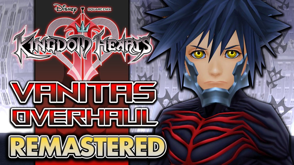 The Kingdom Hearts 2 Vanitas Overhaul is BACK with a Remastered Edition releasing for the PC Version of KH2 this month! - youtu.be/Y6DuUnk9H10