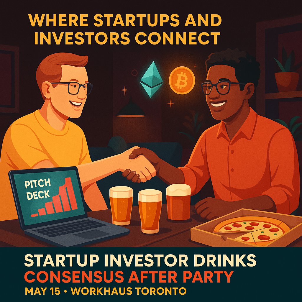 TorontoStarts (@torontostarts) on Twitter photo 🔥 Founders, builders, VCs, and crypto people in one room. May 15 at Workhaus. Startup Investor Drinks.
🎟️ lu.ma/wn566auh?coupo…
<a href="/molson_canada/">Molson Canada</a> <a href="/Futurpreneur/">Futurpreneur</a> <a href="/GoogleStartups/">Google for Startups</a> 🔥 Founders, builders, VCs, and crypto people in one room. May 15 at Workhaus. Startup Investor Drinks.
🎟️ lu.ma/wn566auh?coupo…
<a href="/molson_canada/">Molson Canada</a> <a href="/Futurpreneur/">Futurpreneur</a> <a href="/GoogleStartups/">Google for Startups</a>