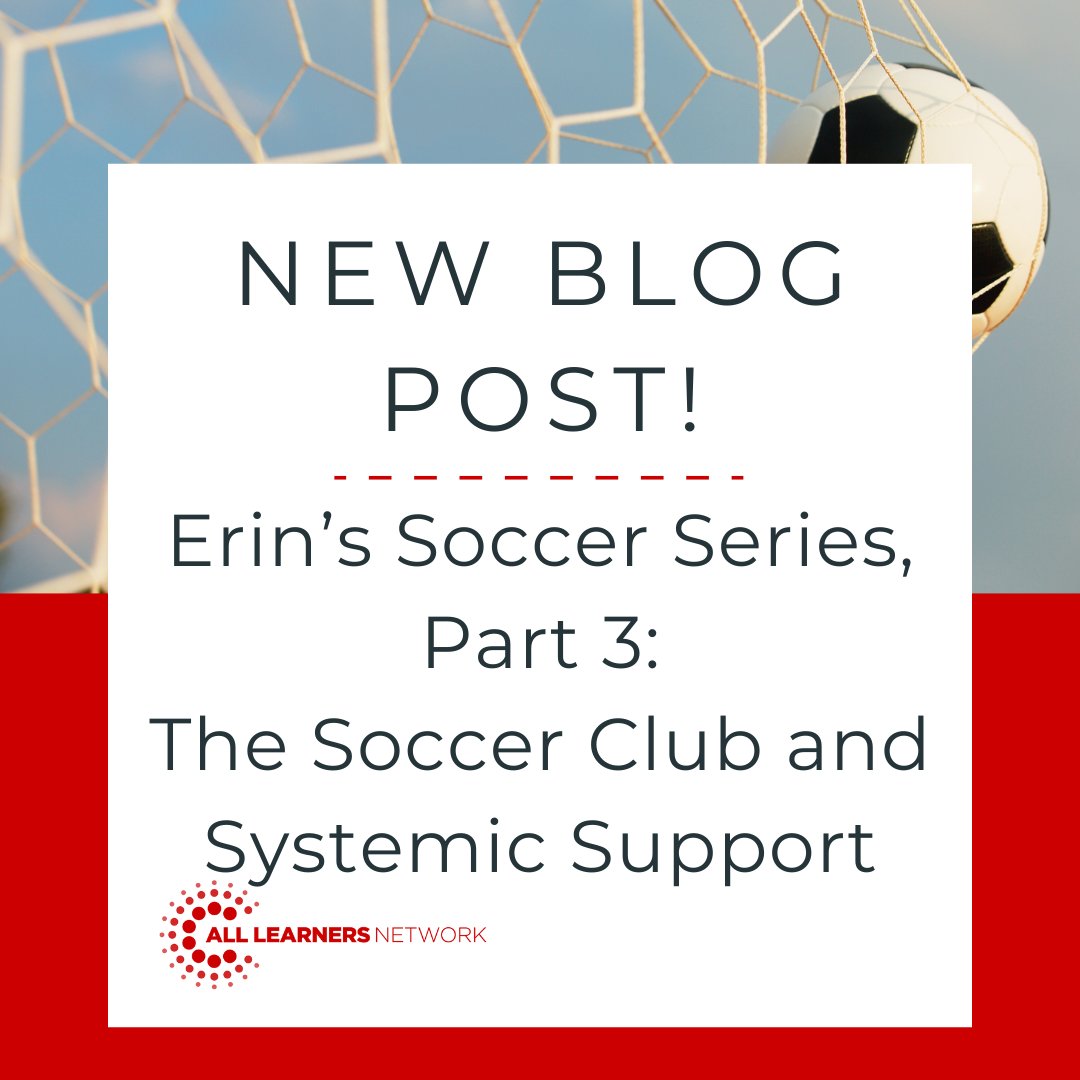 ⚽ It's part three, and the final part, of Erin's soccer series.

📝 The final blog in this series discusses how a well-structured system of coaches and support staff makes a club even more successful. Sound similar to a school?

✅ Check it out here:
hubs.li/Q03fYGVx0