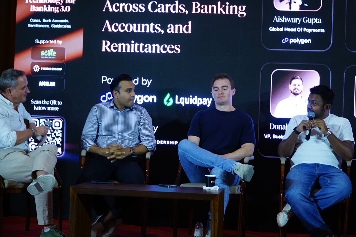 OrbitX (@orbitx_pay) on Twitter photo Can stablecoins truly power everyday finance - from swipe-to-pay to global remittances?
We explored how stablecoins are being integrated into cards, bank accounts, and cross-border transfers.
At the moveMoney panel we were joined by:
<a href="/0xAishwary/">Aishwary.eth (※,※)</a> from <a href="/0xPolygon/">Polygon</a>
<a href="/nkiru_uwaje/">Nkiru Uwaje</a> Can stablecoins truly power everyday finance - from swipe-to-pay to global remittances?
We explored how stablecoins are being integrated into cards, bank accounts, and cross-border transfers.
At the moveMoney panel we were joined by:
<a href="/0xAishwary/">Aishwary.eth (※,※)</a> from <a href="/0xPolygon/">Polygon</a>
<a href="/nkiru_uwaje/">Nkiru Uwaje</a>