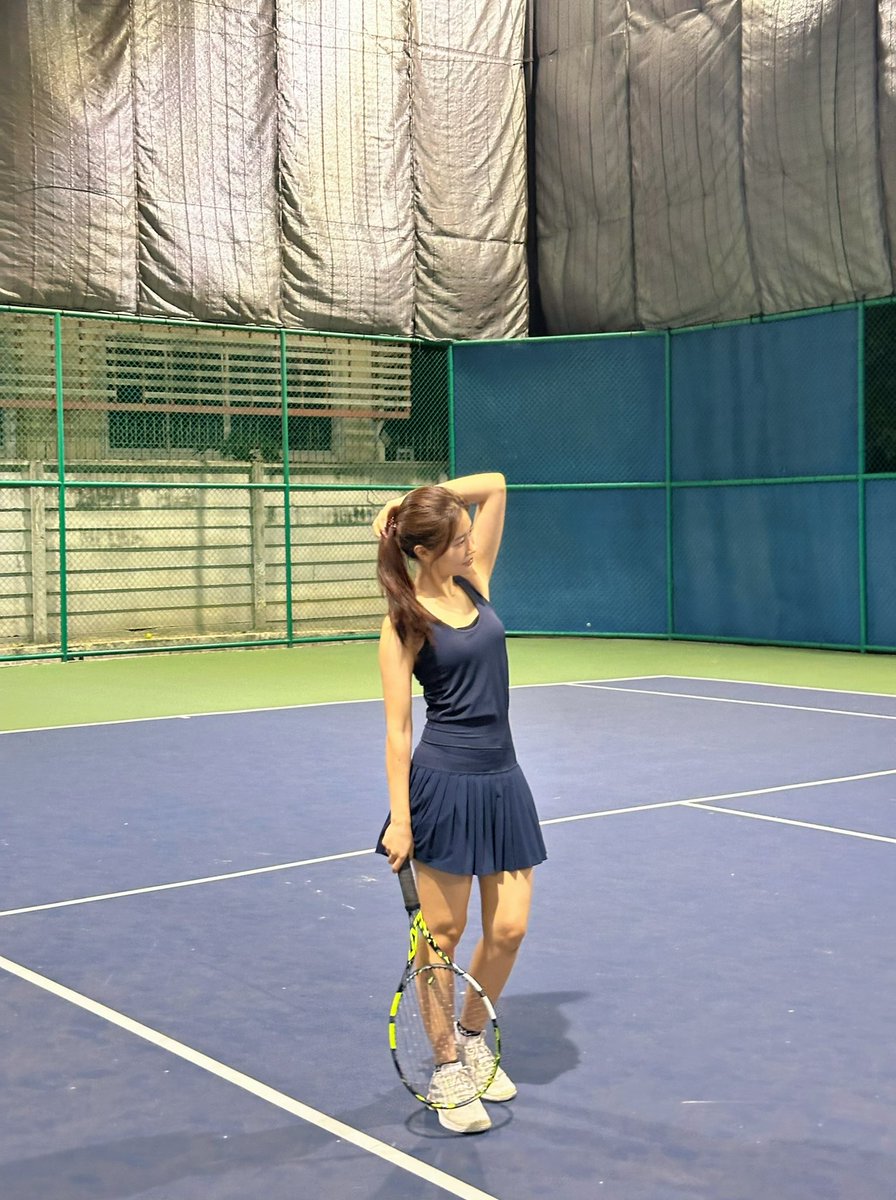 ggiffygg's tweet photo. ขอไปทางกีฬาได้มั้ยอะ55555 Tennis Lover🎾
เข้ามาจะปีนึงแล้ว ออกไม่ได้เลย พอเริ่มตีเป็น ก็ยิ่งสนุก ยิ่งอยากฝึกฝนให้ตีเก่งๆ 
✅ข้อดี ใส่ชุดเสื้อผ้าแต่งตัวน่ารักๆเป็นของแถม-ได้สุขภาพ
❌ข้อเสีย อุปกรณ์งอกตลอดเวลา55555 แต่รัก😆🫶🏻 https://t.co/yJPjKPo0Mi