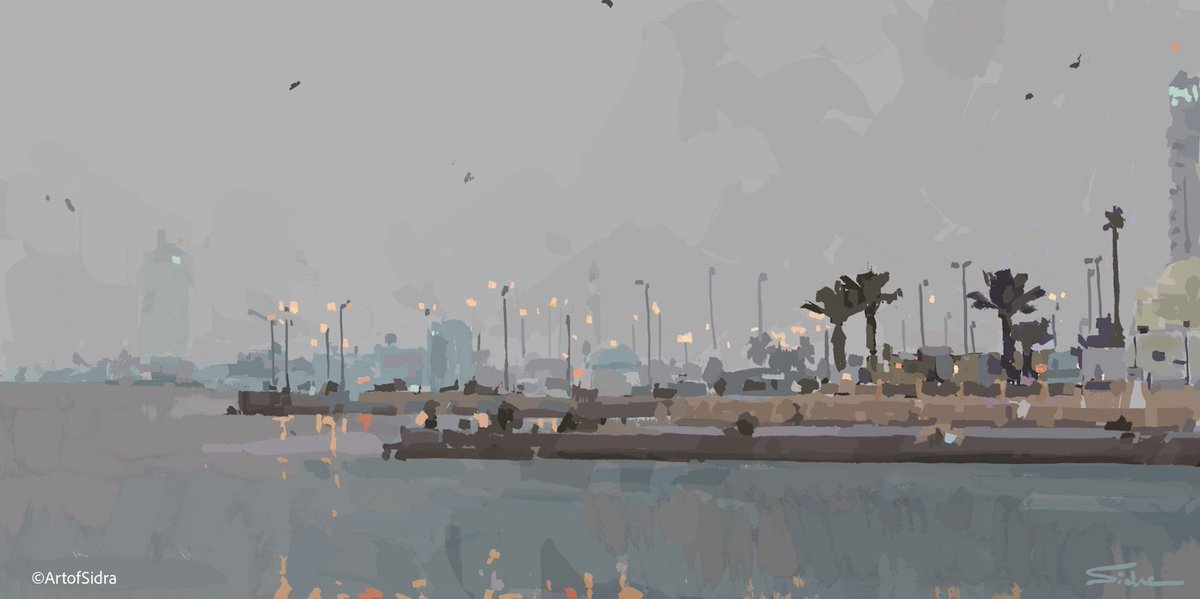 Artofsidra's tweet image. Horizons
#procreate #illustration #colorandlight #backgroundart #visdev #impression