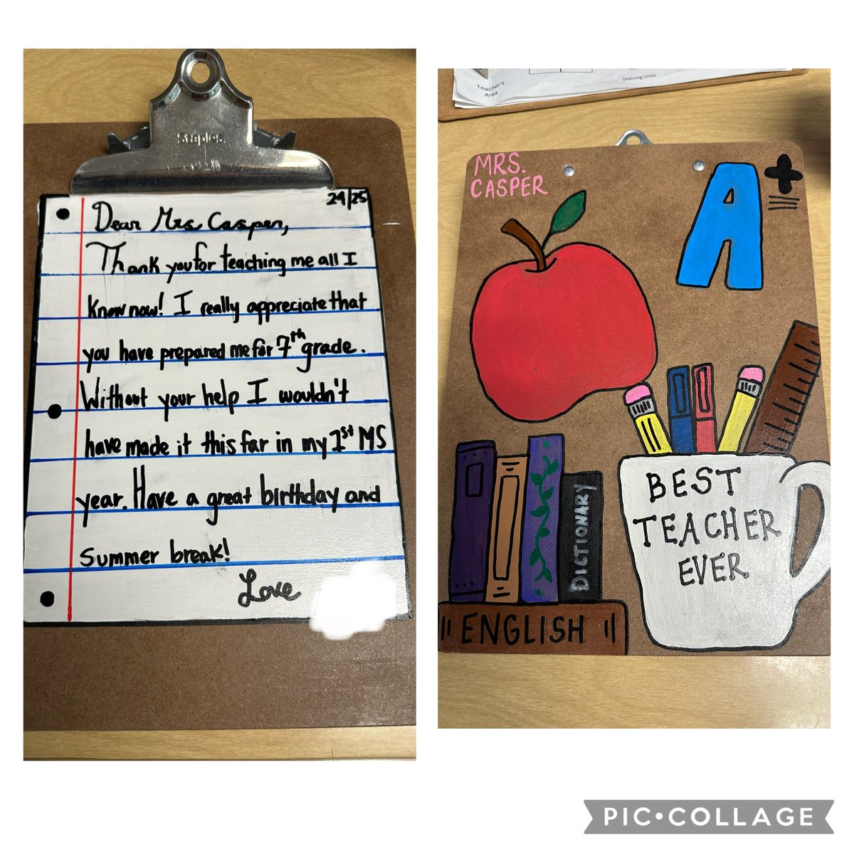 Homemade teacher appreciation gifts are the best!