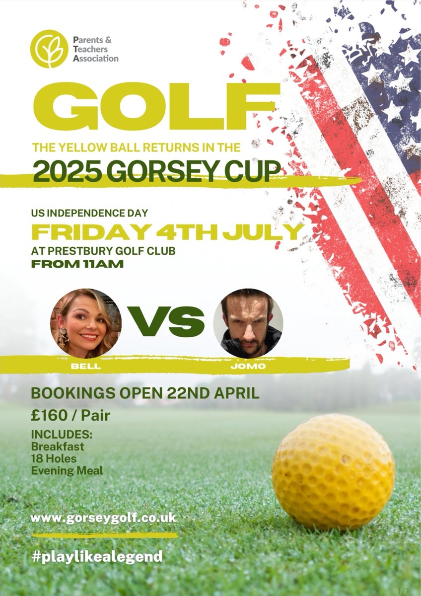 Gorsey Bank PTA Golf tweet media