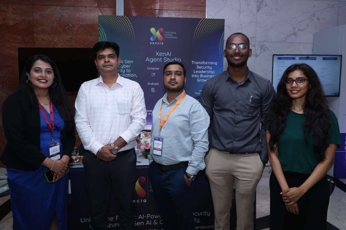 XenciaTech's tweet image. #EmergeTech 2025, Mumbai was a center of #innovation and collaboration! 

From insightful sessions to exciting panel discussions on #AI, Cloud, #Cybersecurity, DPDP, and Digital Transformation, industry leaders gathered to spark innovation and build connections.