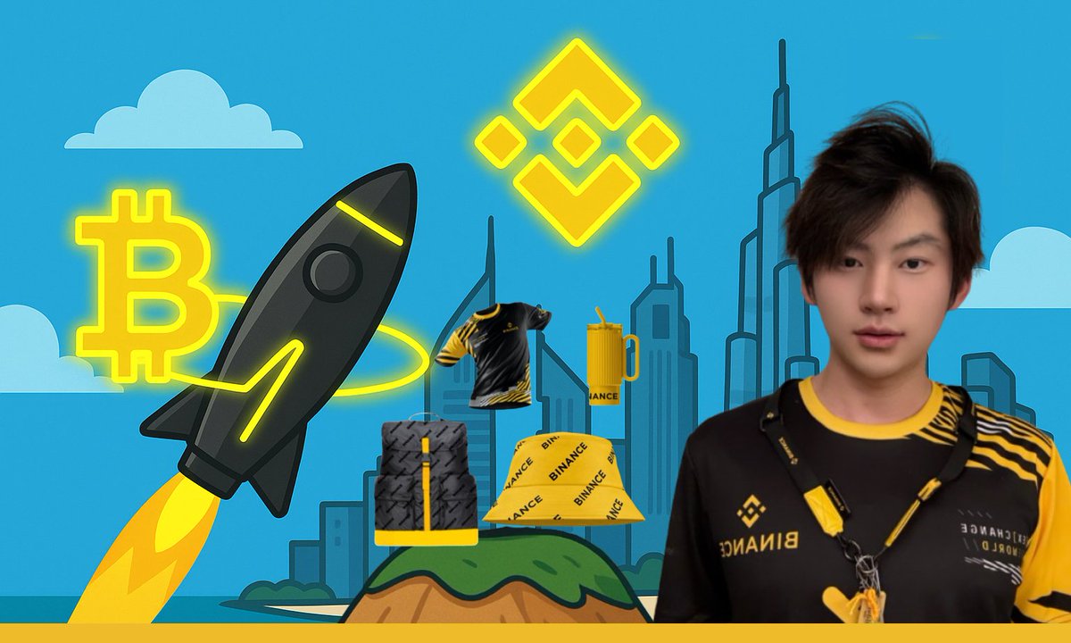 终于要给大家带来 #BinanceClubhouse 的福利了！

BN 的黄色非常贵气老钱风格 ，立马穿上给大家抽奖啦！ <a href="/CryptoNataNata/">Nata 🎲</a> 寄来的酷炫周边 + <a href="/sisibinance/">sisi</a> 送来的yi姐亲自签名的T恤，祝大家样样好 

一键三连 + 评论区说句吉祥话。祝愿大家平安喜乐