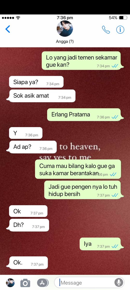 tyastarry's tweet photo. Yoonmin lokal au. 
     — Erlangga —

Anggasta menyukai tantangan, semula ia begitu suka pada Erlang. Sempat menyerah, tetapi pertemuan kembali keduanya membuat Angga bertekad untuk meluluhkan hati seorang Erlang Pratama yang begitu dingin.

tyastarry, 2025. https://t.co/yfoHIvJV9C