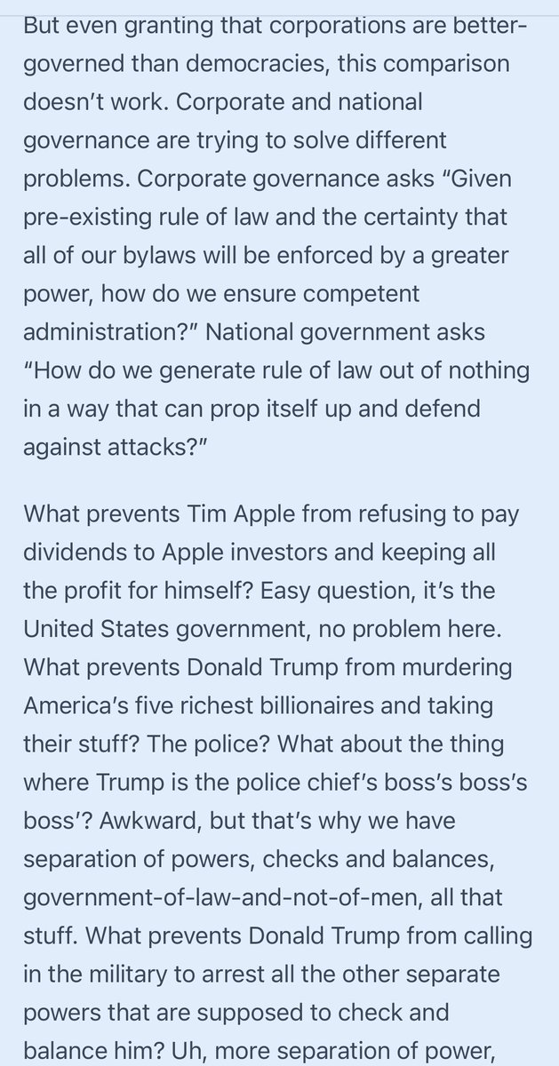 The problem of constitutional law, in a nutshell: