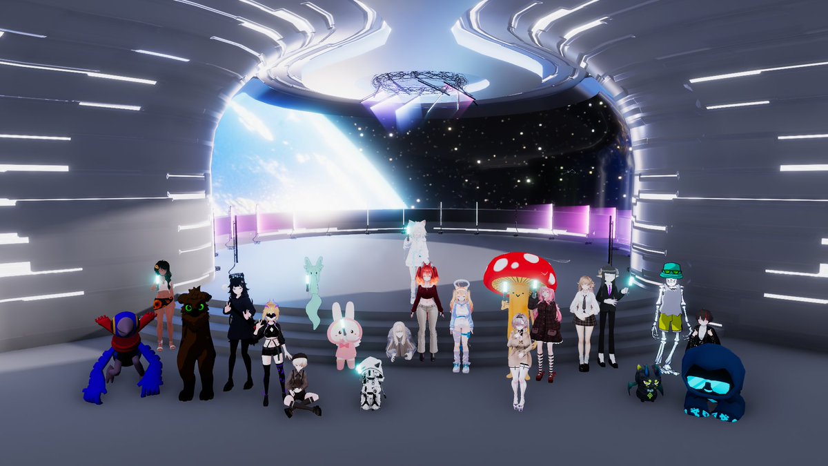 OnVrl62767's tweet photo. 宇宙ステーション感のあるワールドでライブ観てきた!満足感!
#starcollection https://t.co/z1HKJr2YMR