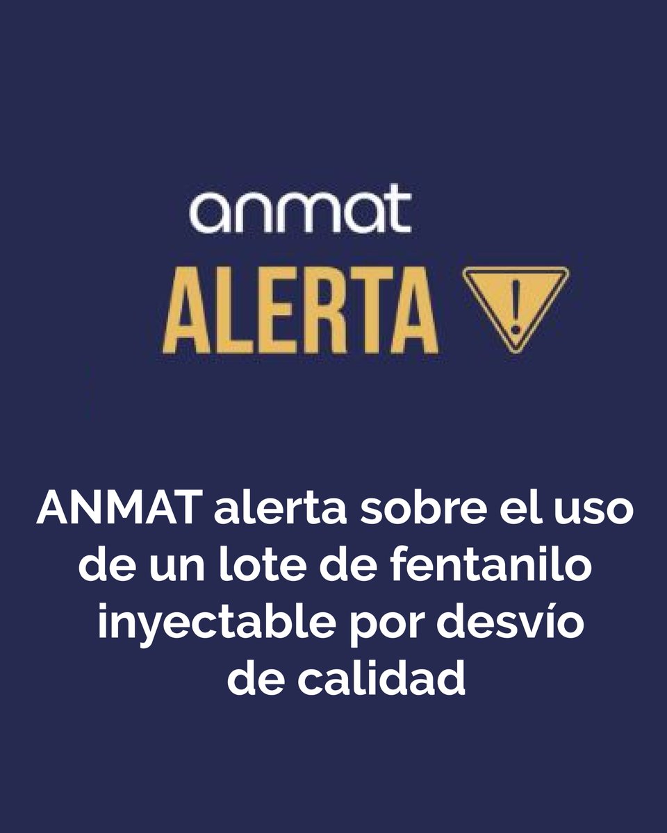 La medida se tomó por un posible desvío de calidad.
Más información: bit.ly/4d8IOCN